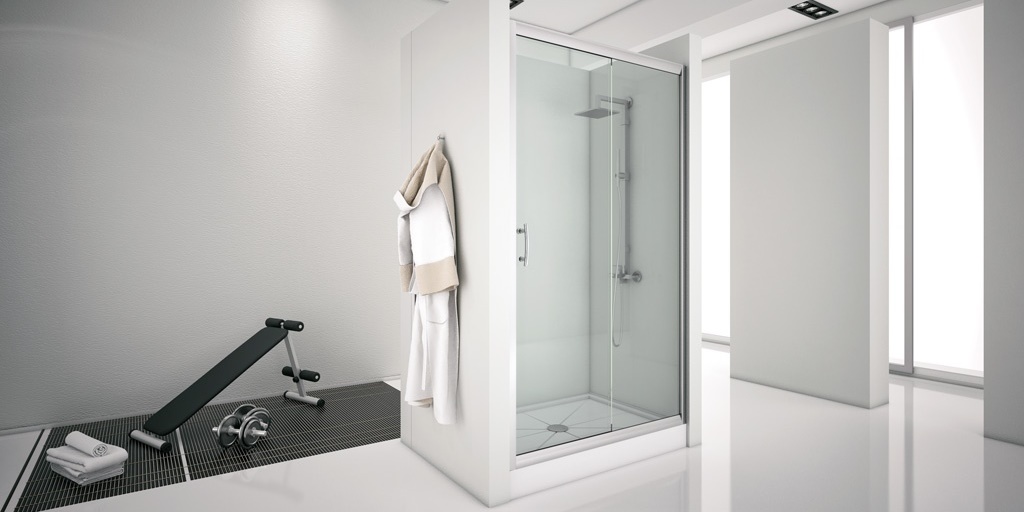 Душевая дверь Aquanet Alfa 150-12, прозрачное стекло 168422 - Вид №2