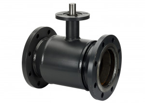 Danfoss JiP Premium FF фланцевый (фланцы на PN = 16 бар) с фланцем под ручной редукторный привод или электропривод JIP Premium FF Кран шар Ду200 Ру16 б/пр 065N0257G