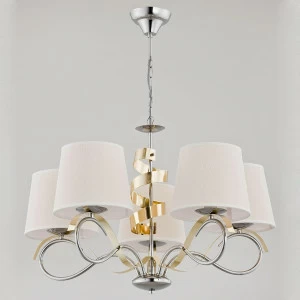 Подвесная люстра Alfa Sandra 22045 ALFA ДИЗАЙНЕРСКИЕ, SANDRA 186328 Бежевый