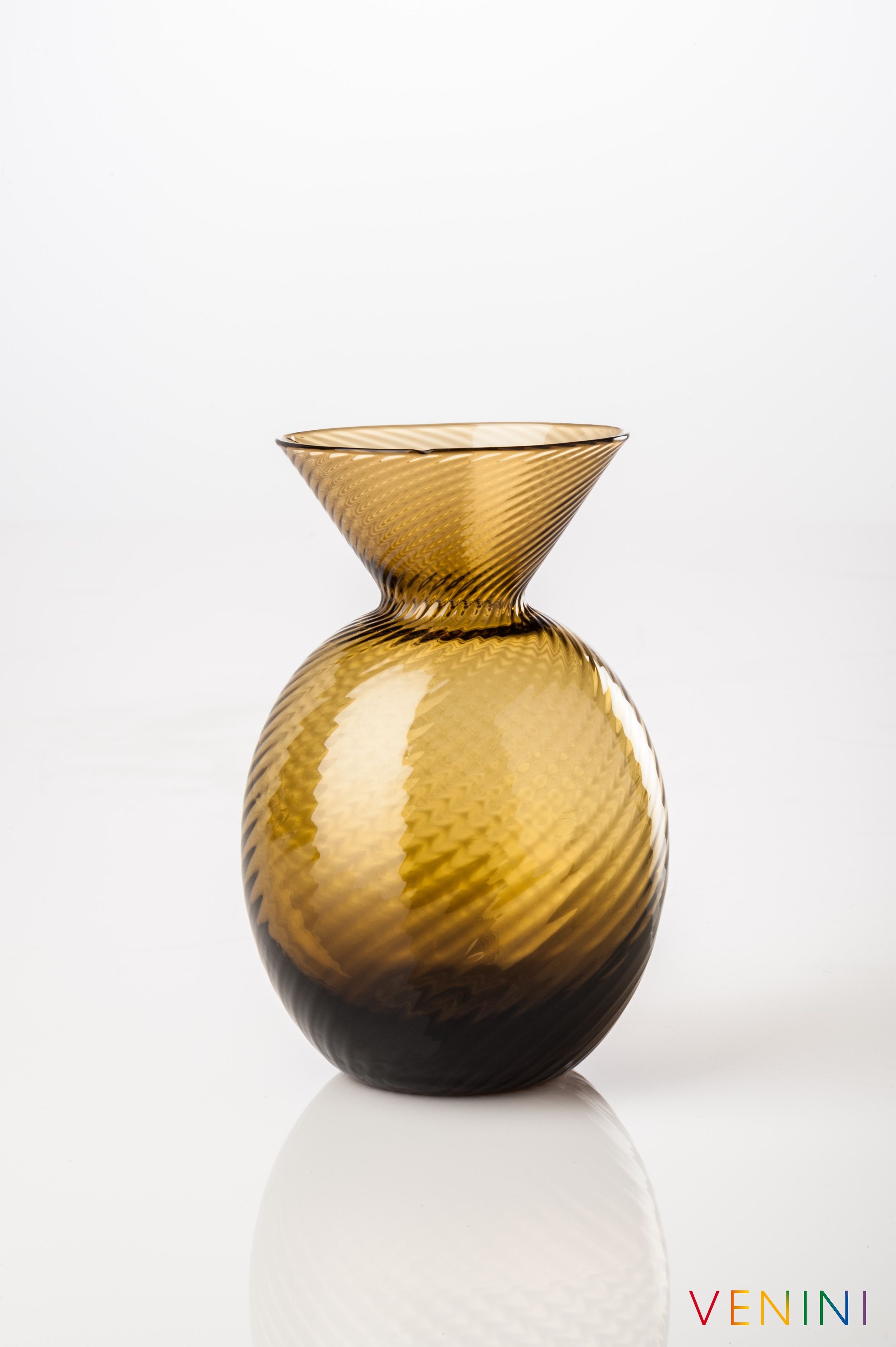 Ваза из дутого стекла VENINI GEMME ARCH-00061269 - Вид №2