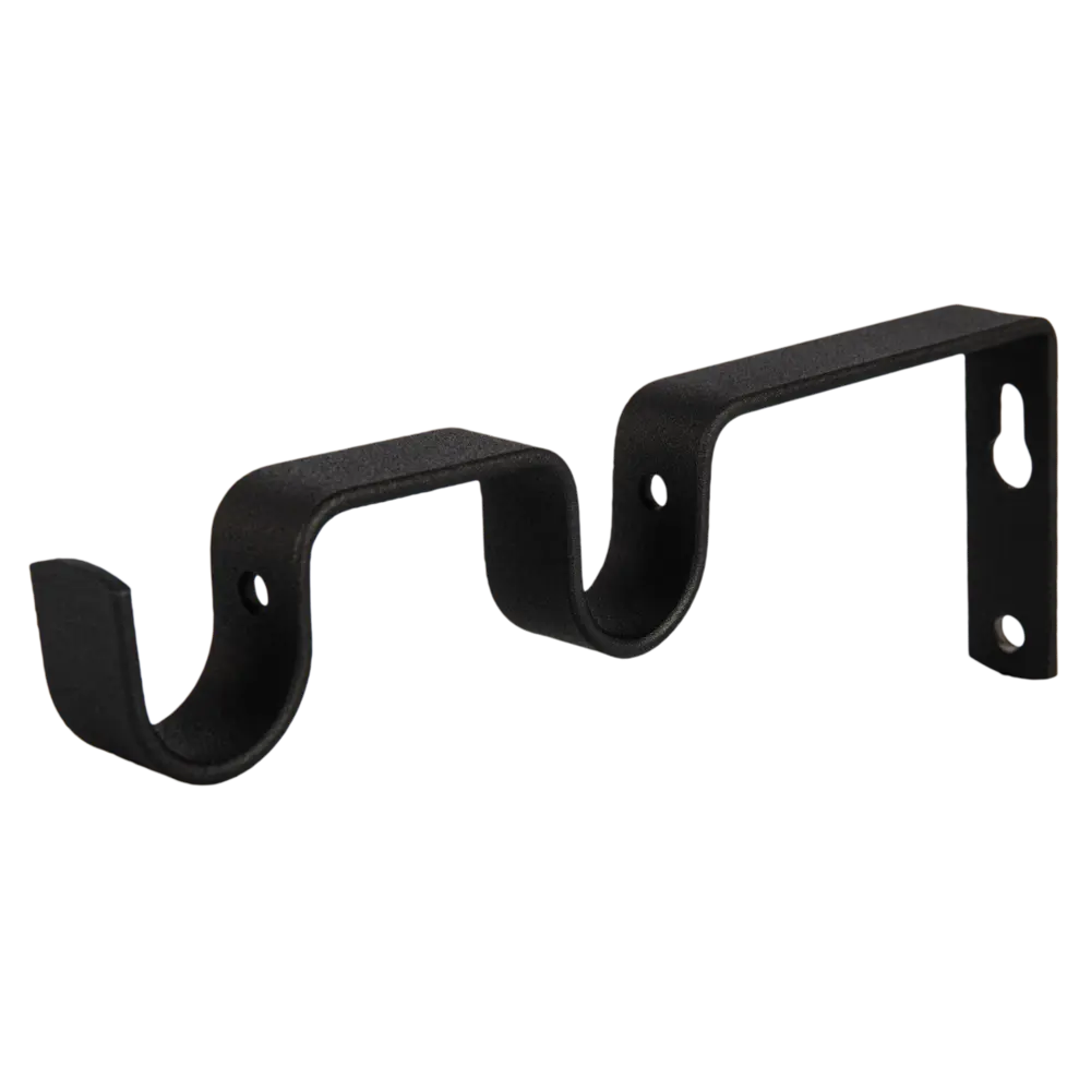 Держатель двухрядный сталь 2 см цвет черный матовый ORBIS STLM-2108923