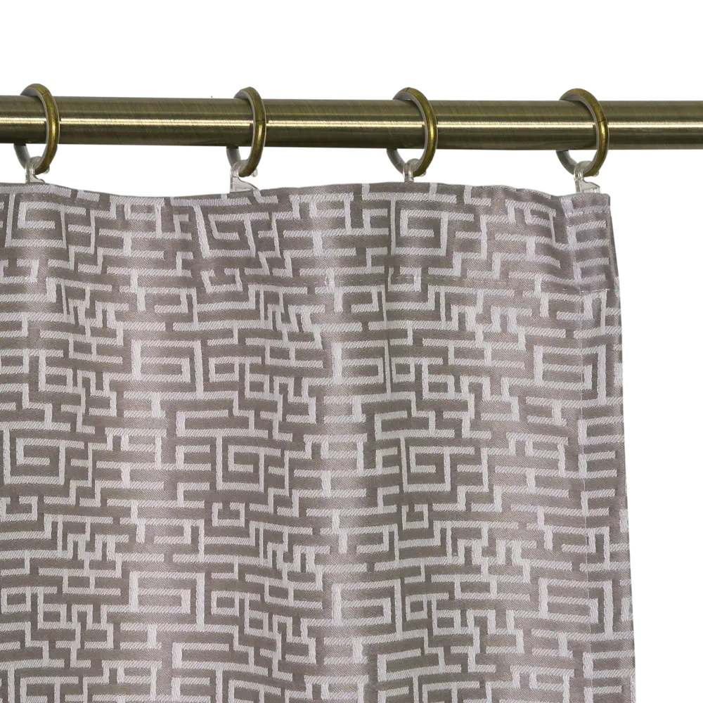 Штора на ленте «Ариадна», 160х260 см, цвет бежевый ТОРГОВЫЙ ДОМ ТЕКСТИЛЬ STLM-2023473 - Вид №3