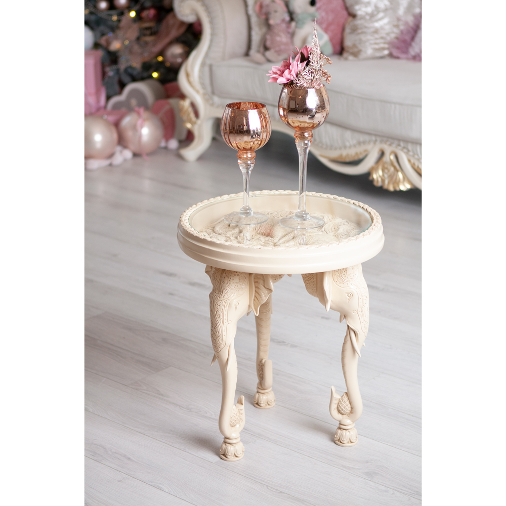 13062 Стол Слон 2 Айвори BOGACHO 4627138231050 - Вид №7