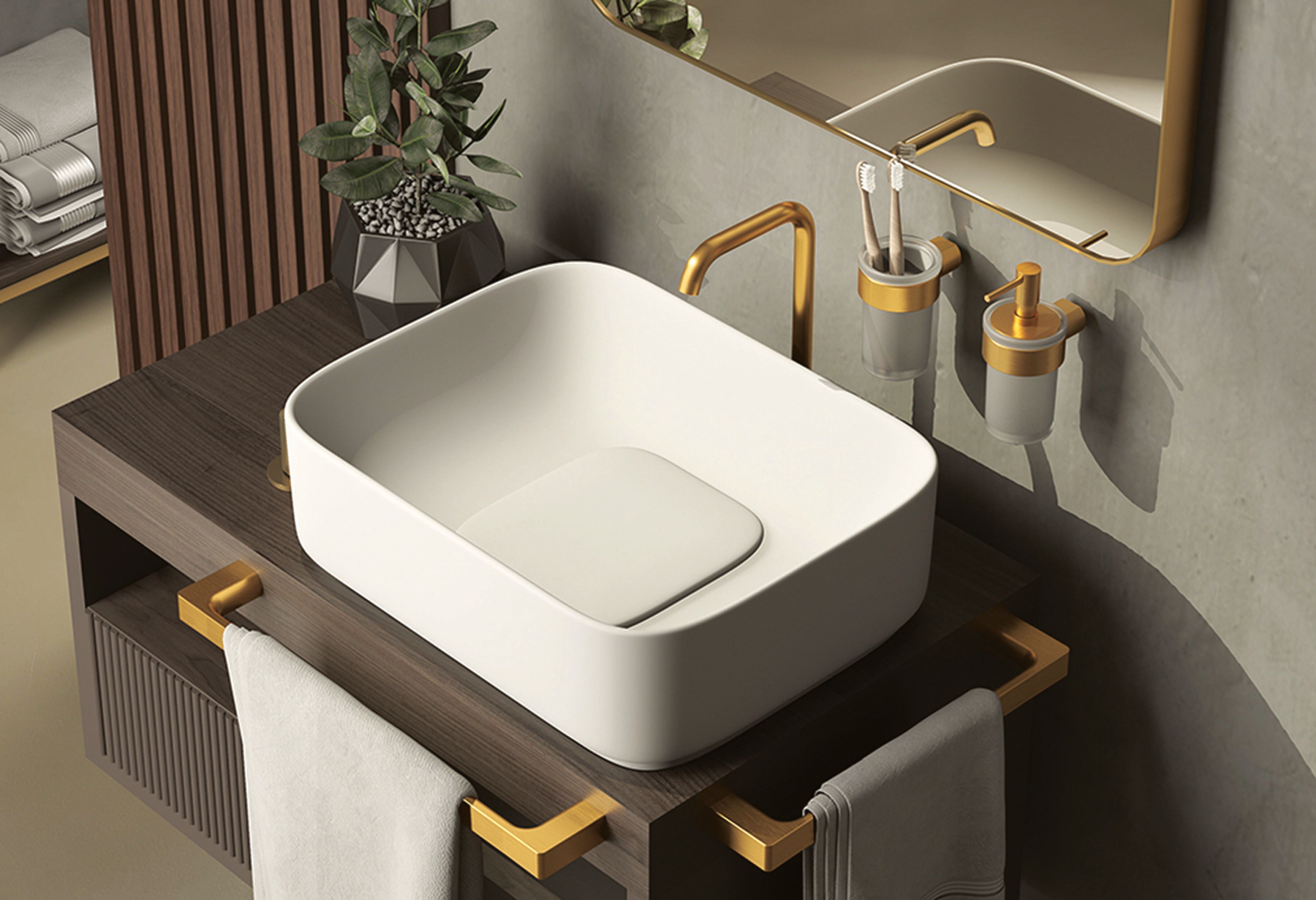 Латунный держатель для полотенец GEDY Пиренеи ARCH-00080400 - Вид №20