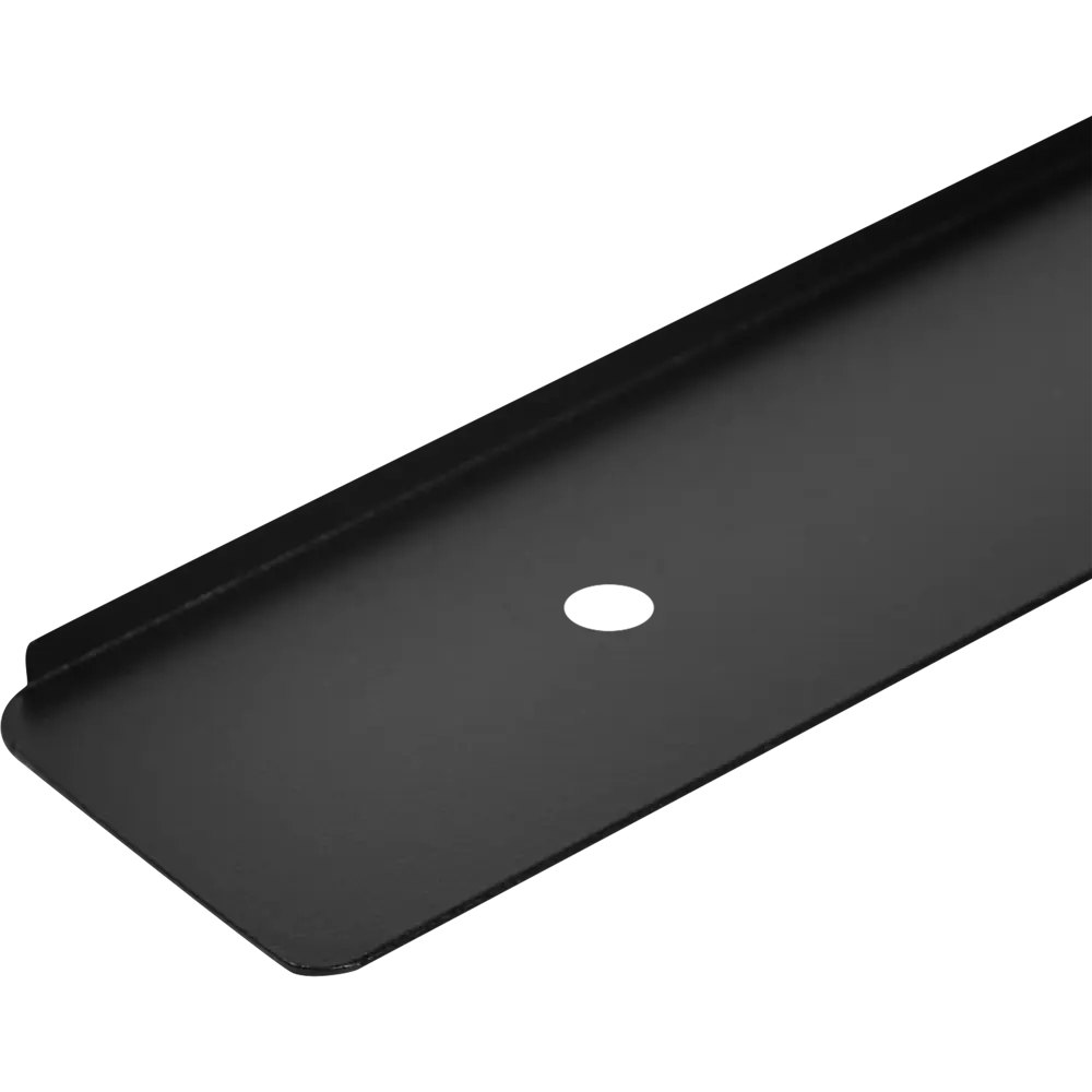 Планка торцевая U-образная R5 62x3.8 см для столешницы 3.8 см цвет черный 89337187 STLM-2043197 Santreyd - Вид №1