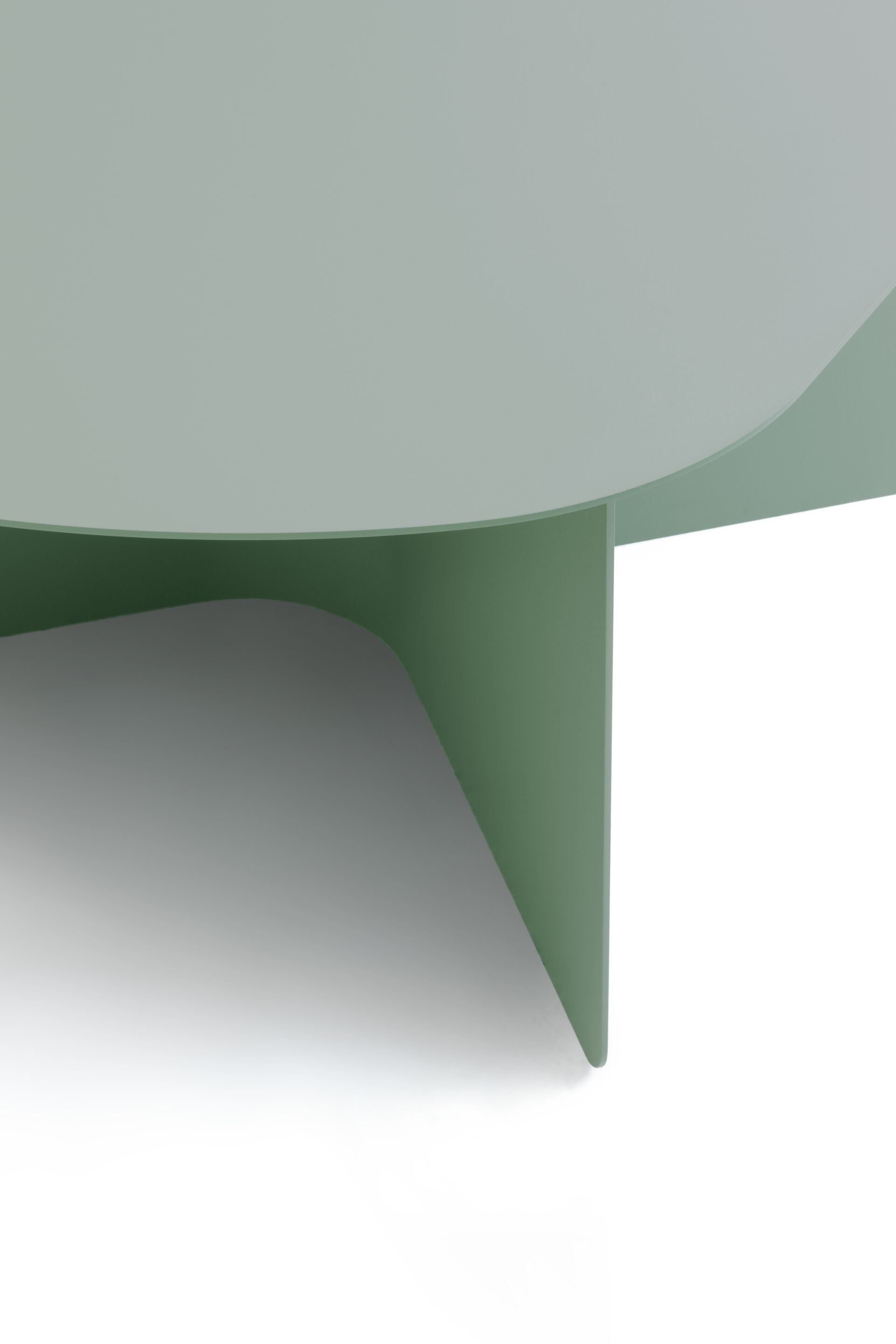 Металлический овальный журнальный столик Leyform SLIM ARCH-00055298 - Вид №4