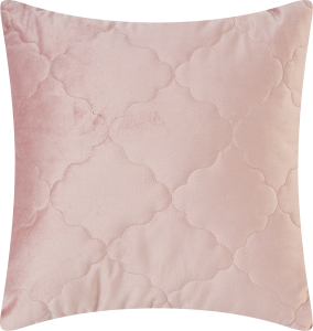 85185998 Подушка Ромб 50x50 см цвет розовый STLM-0059602 LINEN WAY