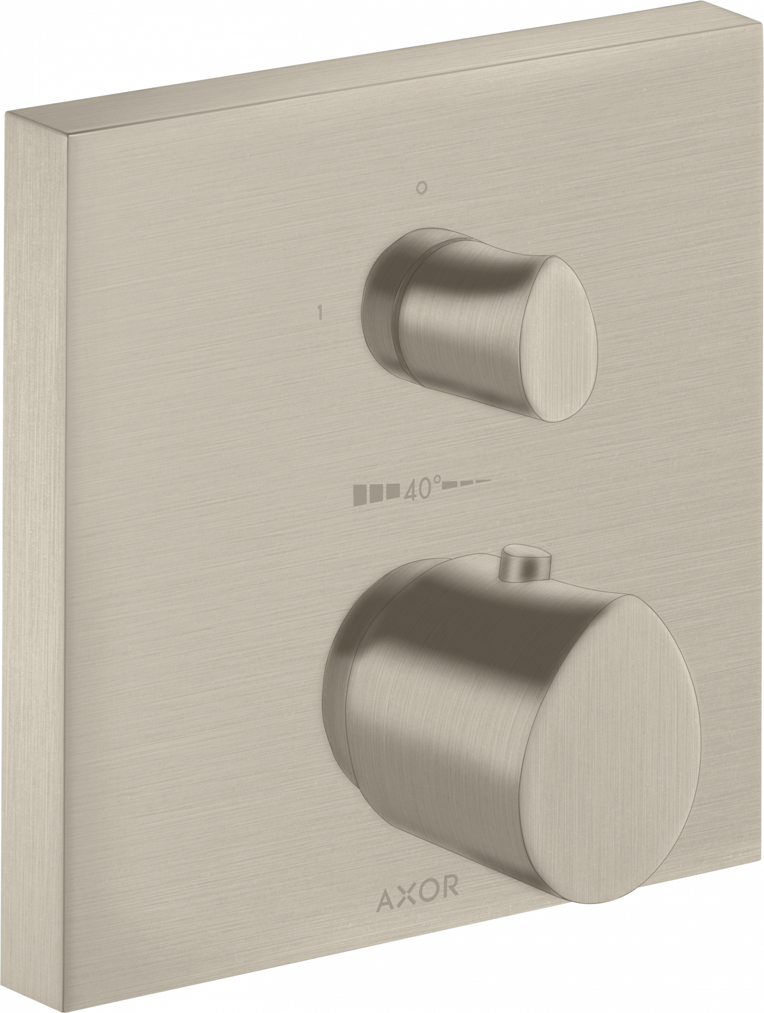 12715820 Термостат скрытого монтажа с запорным вентилем AXOR STARCK ORGANIC