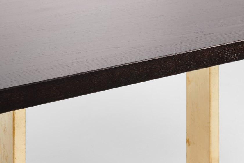 Milla & Milli Стол из массива дерева, мрамора и сусального золота Supreme sun-id-1458019 - Вид №6