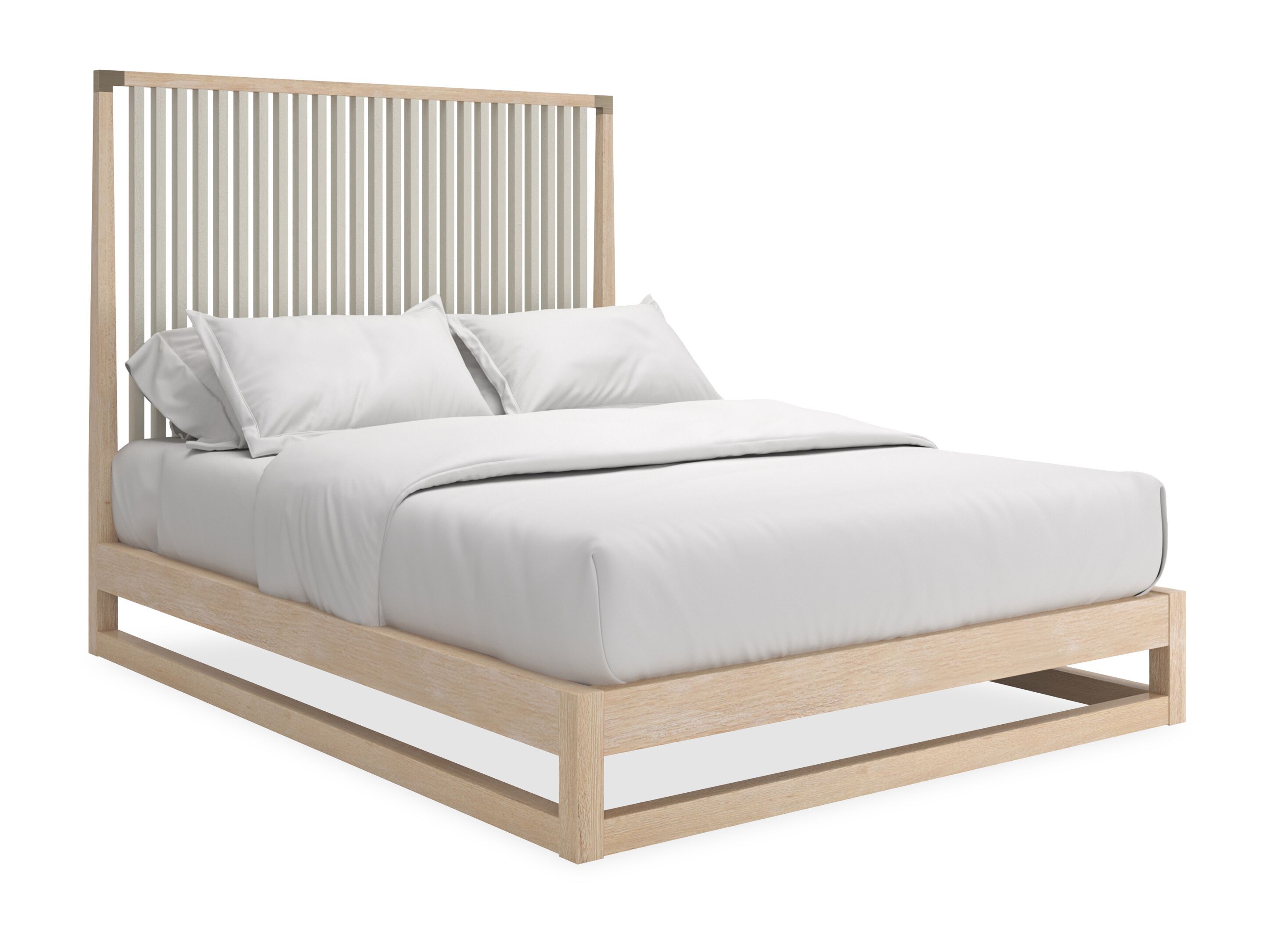 Деревянная кровать размера "queen-size" Caracole PINSTRIPE SLATTED ARCH-00129745