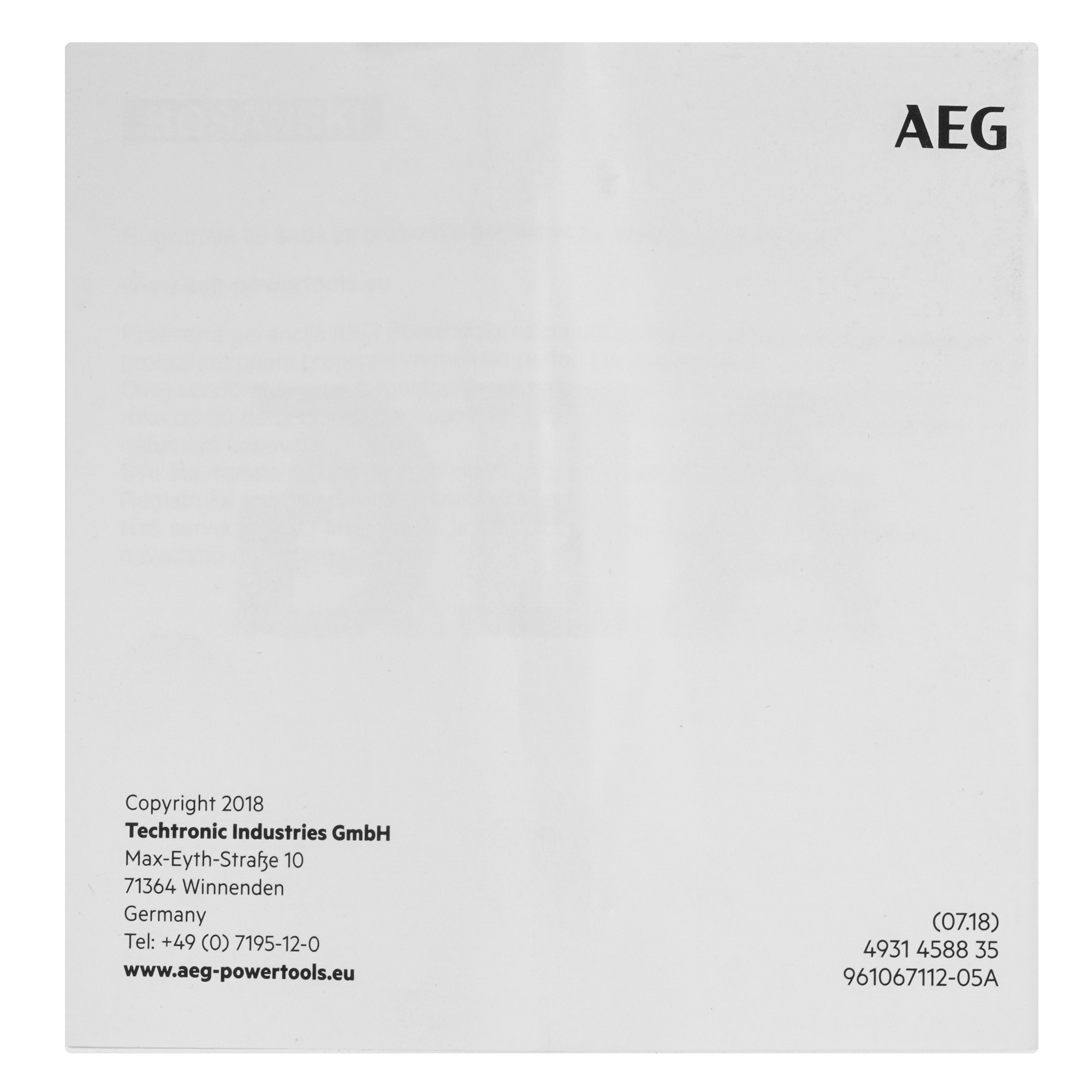 Аккумулятор AEG L1840S PRO 18V 5480999 STDN-0056158 - Вид №3