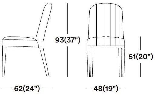 Tirolo Мягкое кожаное кресло Parigi 038 s - Вид №5