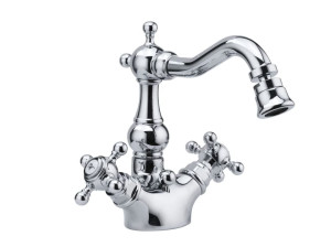 Смеситель для биде с одним отверстием и отдельными розетками