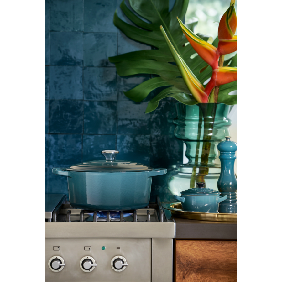 Мельница для соли Le Creuset, 21 см, голубая 96002000642000 - Вид №5