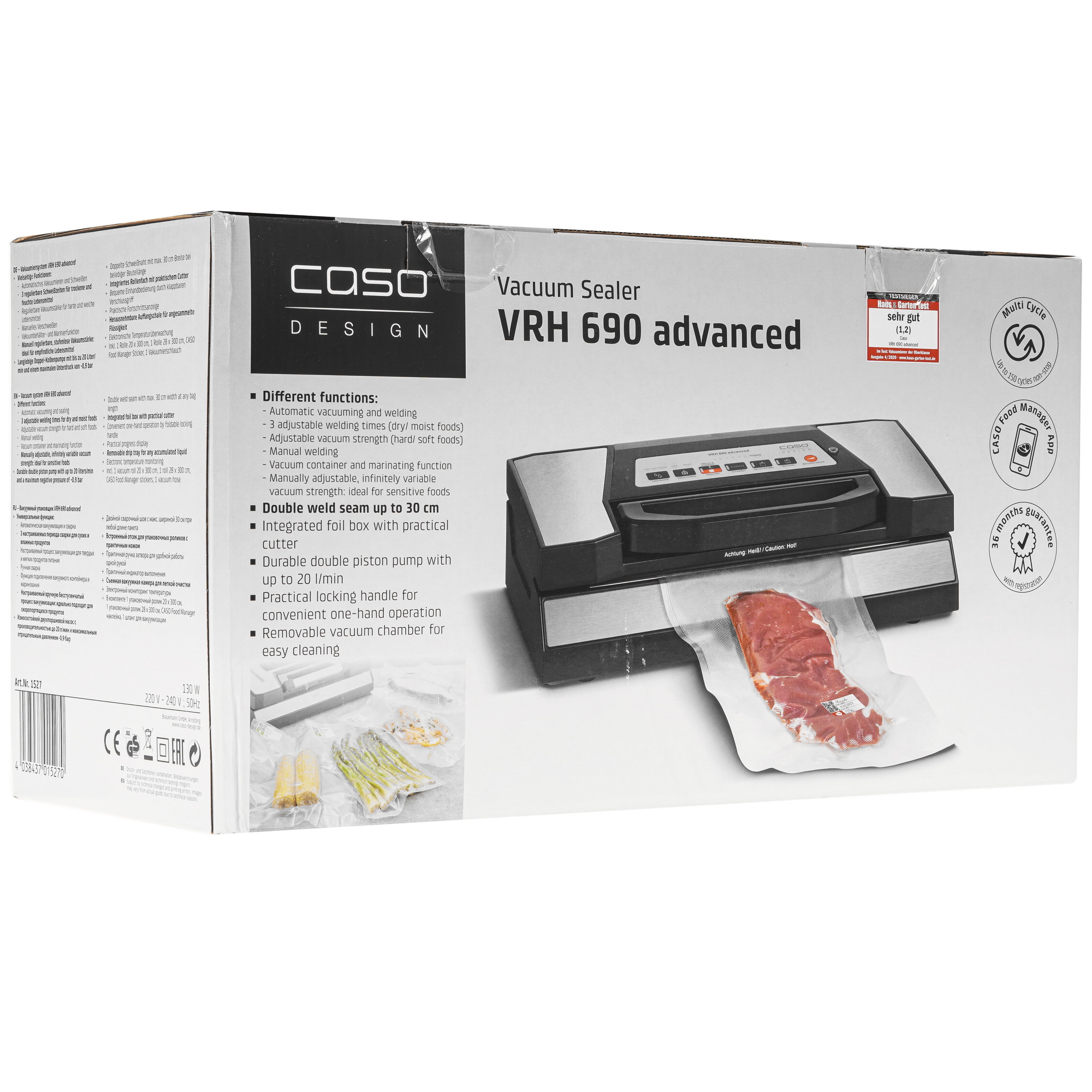 8195399 Вакуумный упаковщик CASO VRH 690 STDN-0063772 - Вид №9