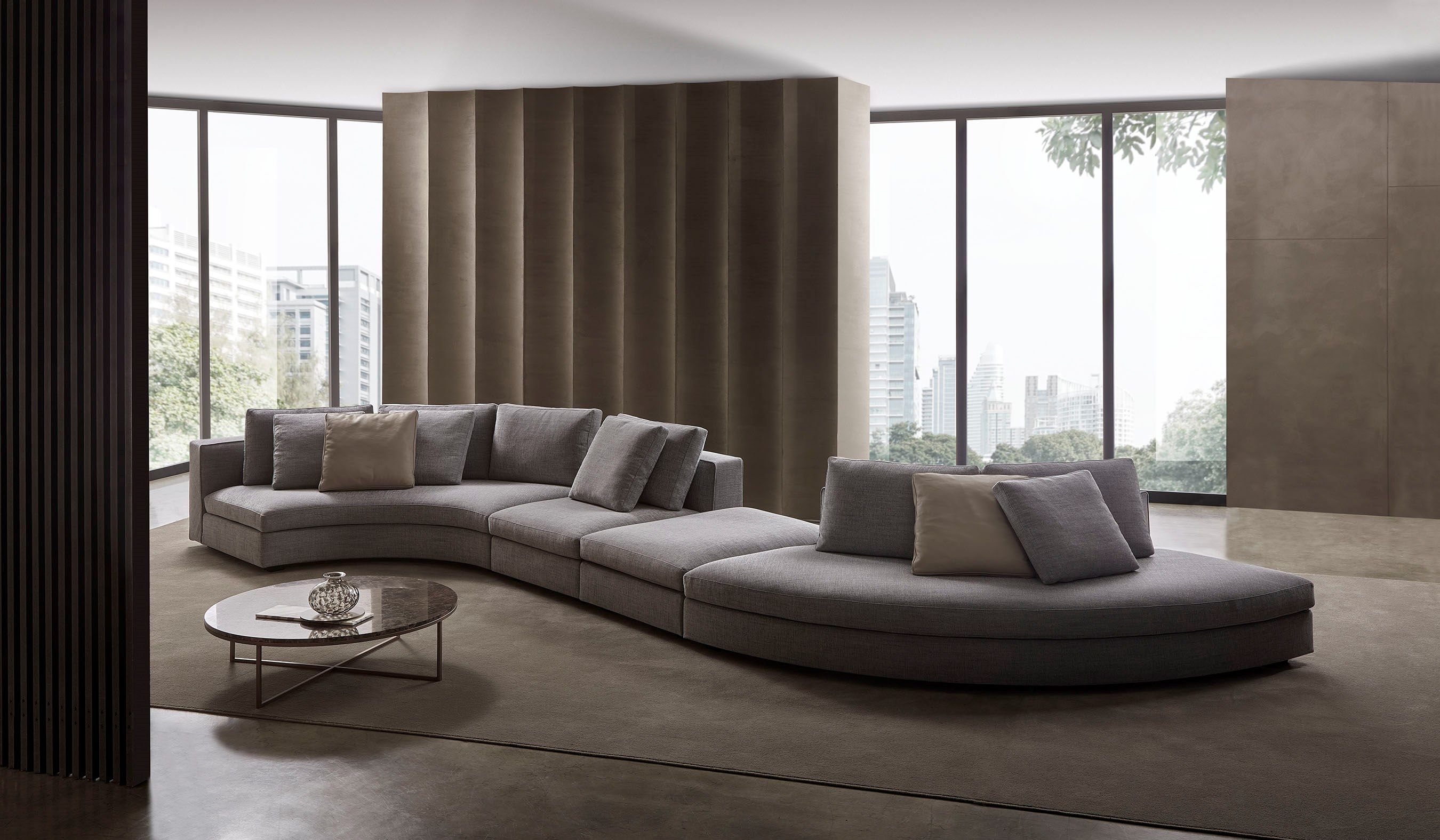 Модульный угловой диван из ткани Marelli MATHEUS ARCH-00031646 - Вид №19