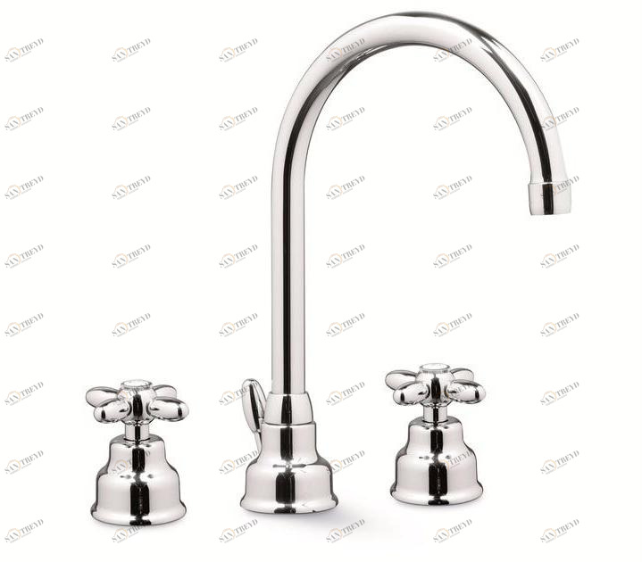 newform Смеситель для раковины на 3 отверстия Antea 9100