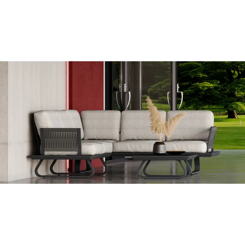 BEGINIA Bering — садовый комплект с подушками для 5 персон 89384559 STLM-1578115 - Вид №10