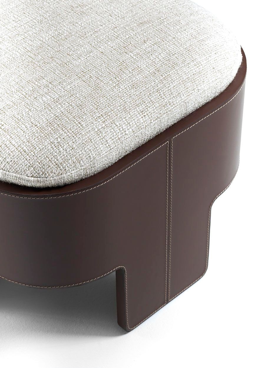 Мягкая скамейка из ткани CEPPI коллекция 2024 ARCH-00112098 - Вид №1