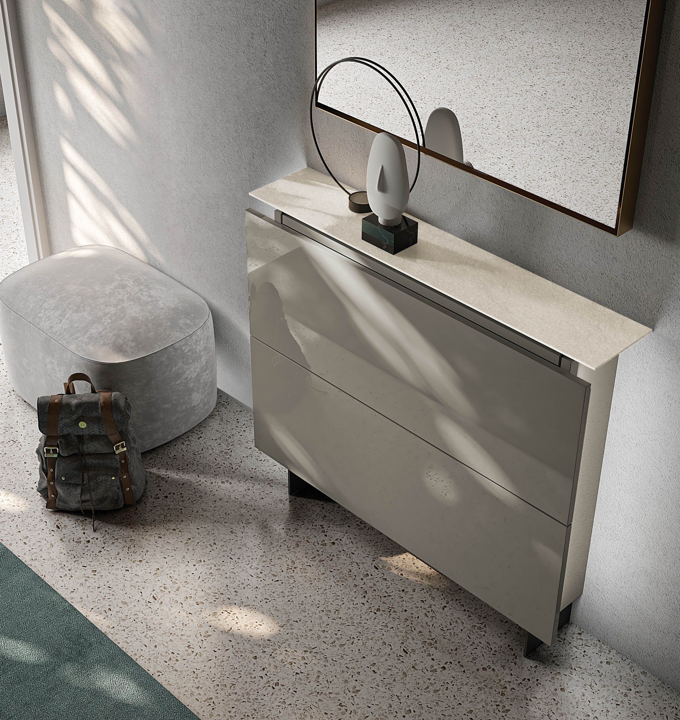 Деревянный шкаф для обуви Birex HOSOI COMP.1 ARCH-00139766 - Вид №1