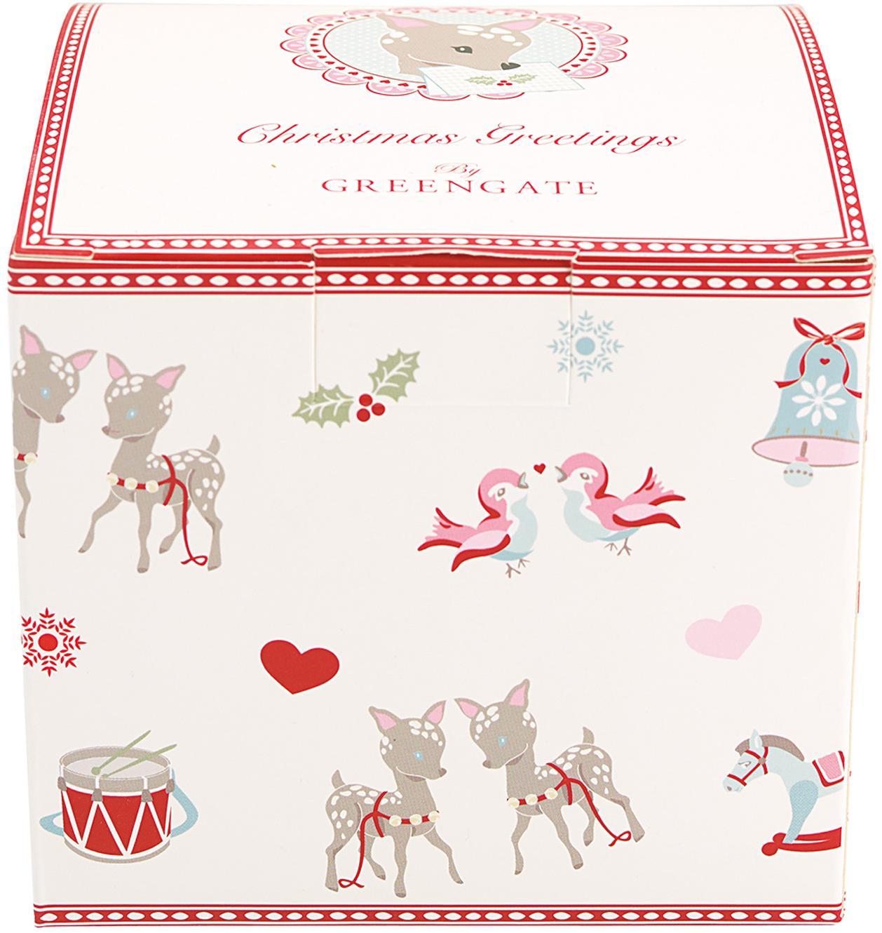 Подарочная коробка Bambi white small Greengate PROGIFSBAM0106