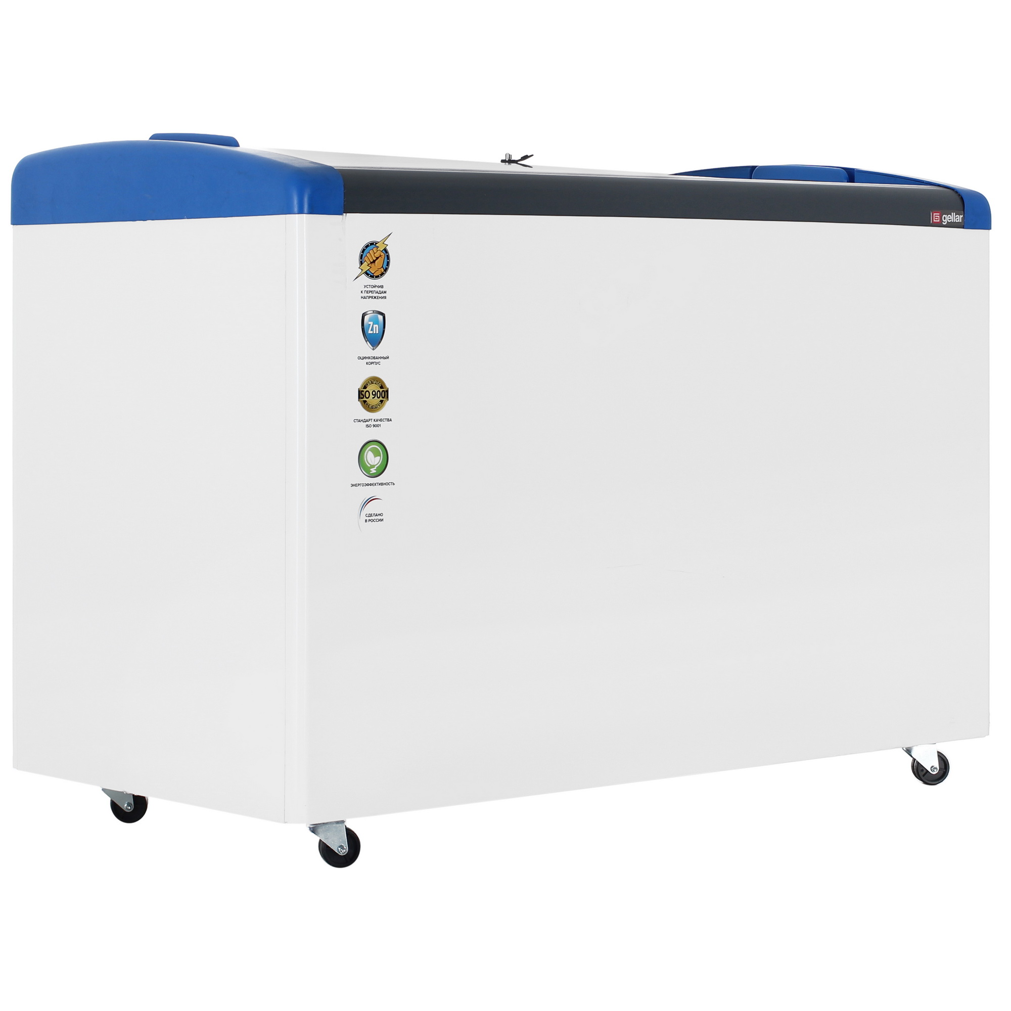 1229609 Морозильный ларь Frostor Gellar FG 475 E белый, синий STDN-0127113