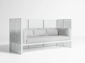 GANDIABLASCO 3-х местный тканевый диван с высокой спинкой Dna