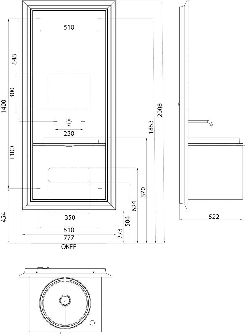 Emco Bad Тумба под умывальник с зеркалом Touch sun-id-1416551 - Вид №14