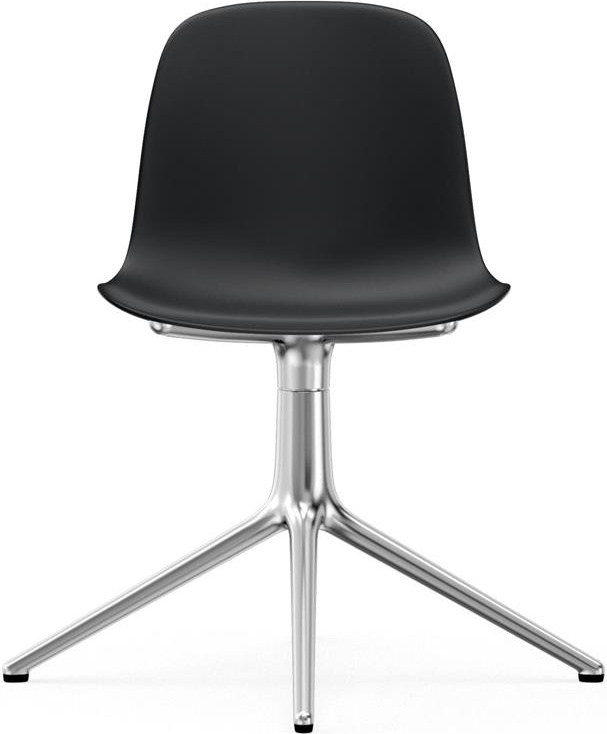 606002 Стул Swivel 4L Alu Black Normann Copenhagen Form - Вид №1