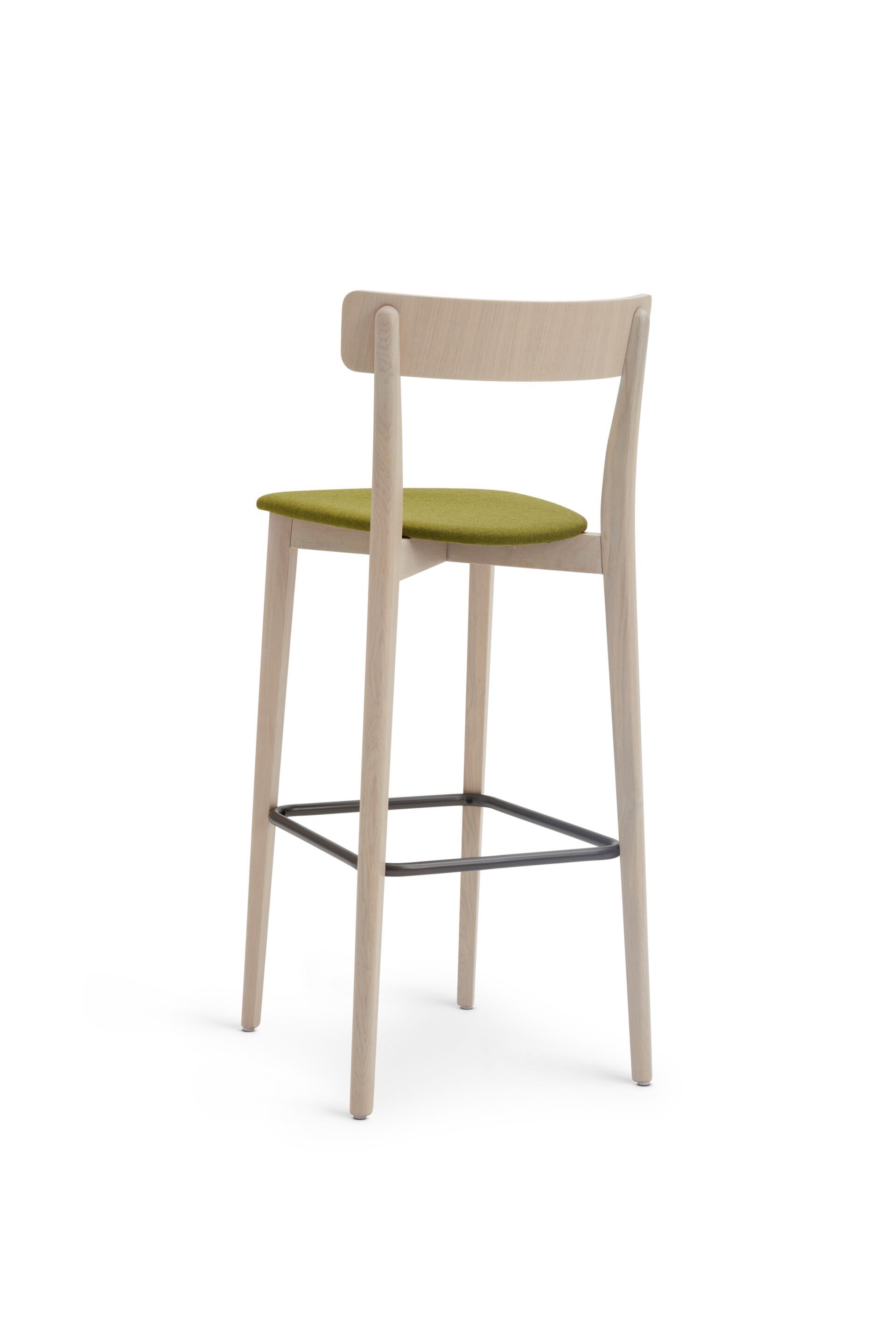 Высокий стул из бука с мягким сиденьем Origins 1971 Kat ARCH-00013027 - Вид №4