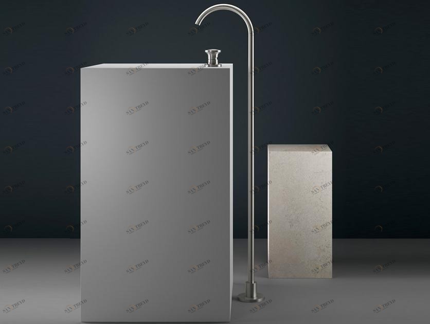 ZAZZERI Напольный смеситель для мойки из нержавеющей стали Jk21 sun-id-1399142