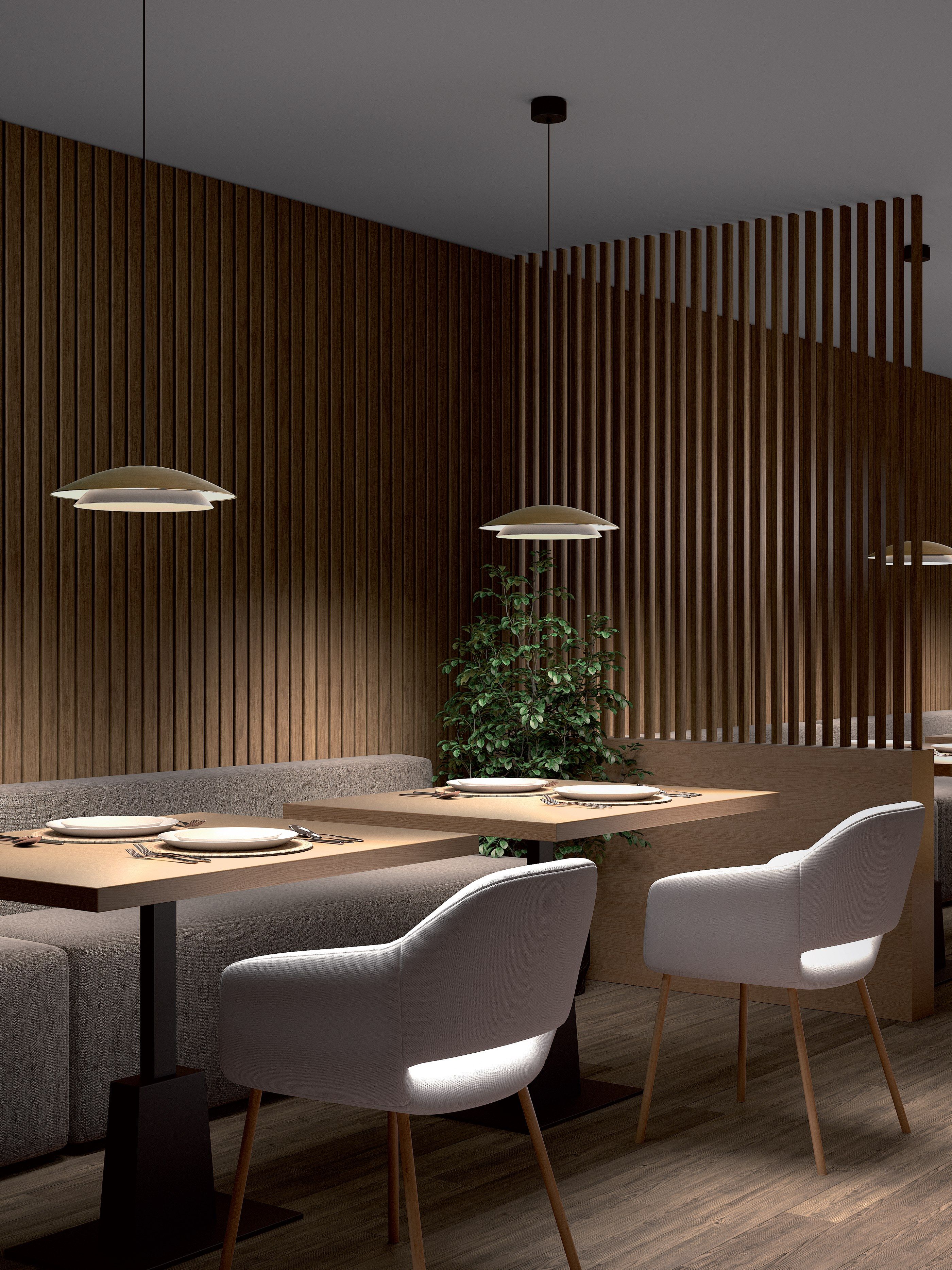 Стальной светодиодный подвесной светильник LedsC4 Noway ARCH-00104092 - Вид №4