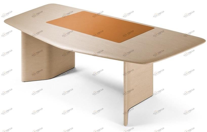 Poltrona Frau Рабочий стол из дуба L'ufficio - sistemi direzionali sun-id-1463328