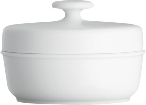 10642801 Furstenberg Чаша с крышкой Furstenberg "Вагенфельд" 12см (белая) Фарфор 