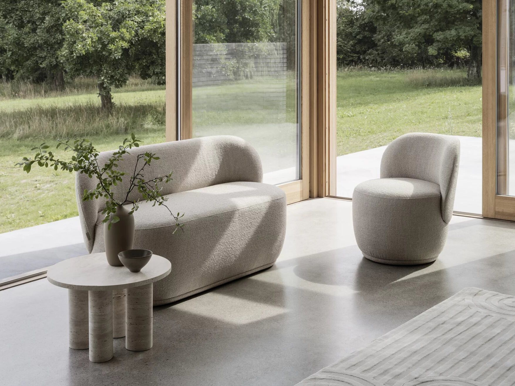 Ткань поворотный стул blomus Kuon ARCH-00149588 - Вид №14