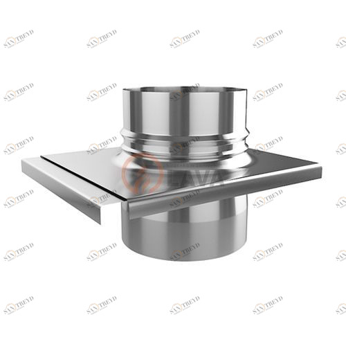 Шибер задвижной LAVA 150, нерж. 439 (0,8) 3233