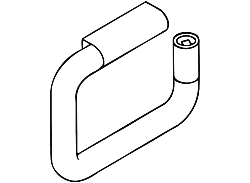 477.21B150 держатель для туалетной бумаги HEWI Edition matt | Polyamid  - Вид №7