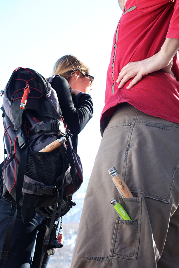 001706 Охотничий нож Стальной Opinel Бельгия  - Вид №4