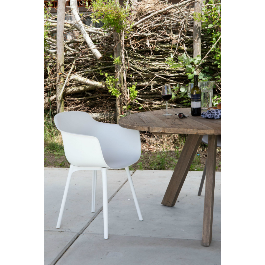 Кресло Mae, белое White Label Living 1200163 - Вид №2