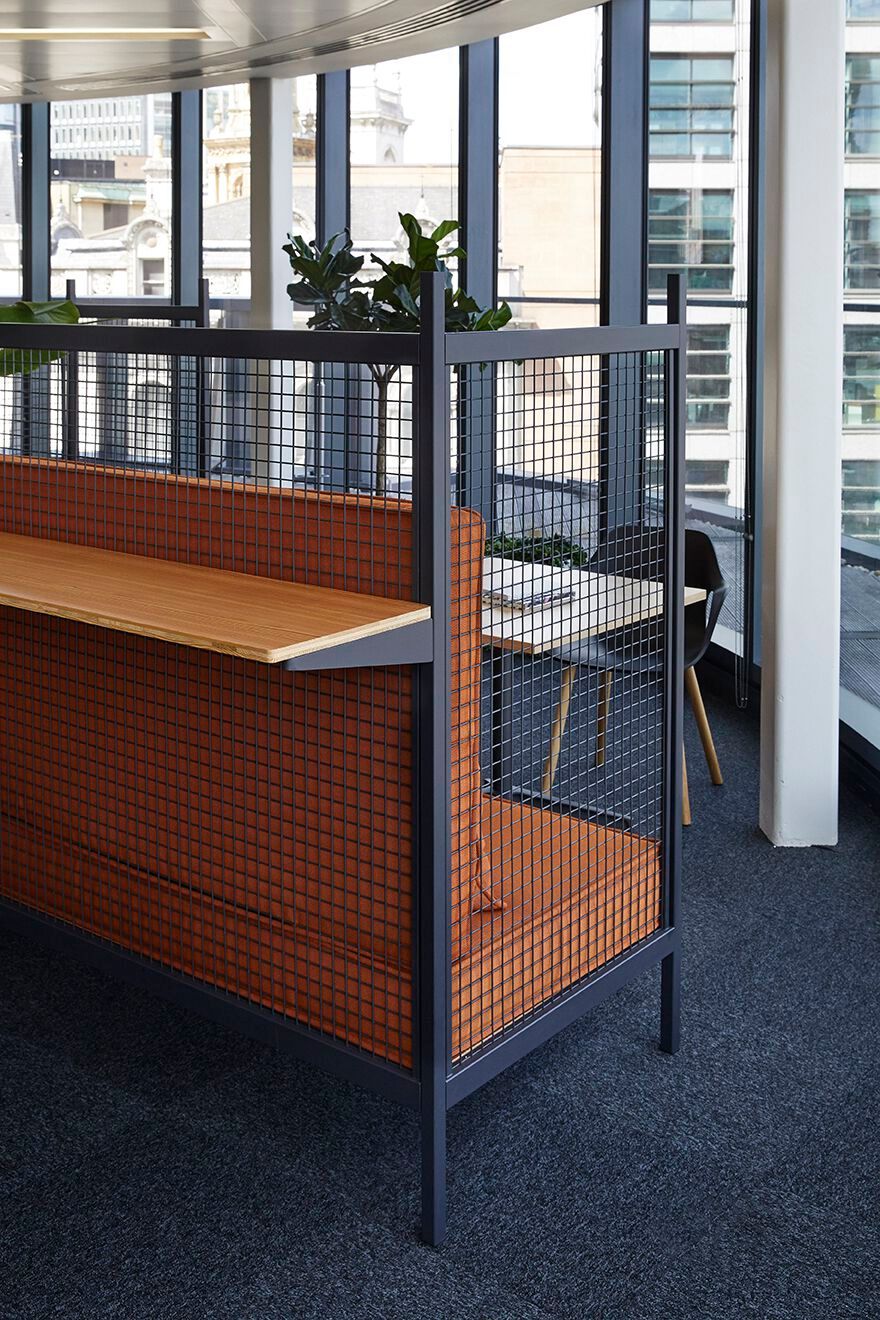 Офис двухсторонний угловой диван Established&Sons сетка ARCH-00116515 - Вид №9