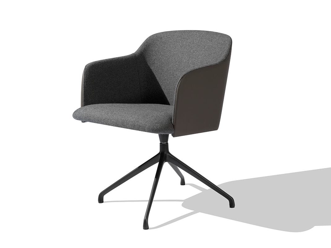 Поворотный стул для конференций с подлокотниками SCHNEEWEISS interior Klara ARCH-00101962 - Вид №1