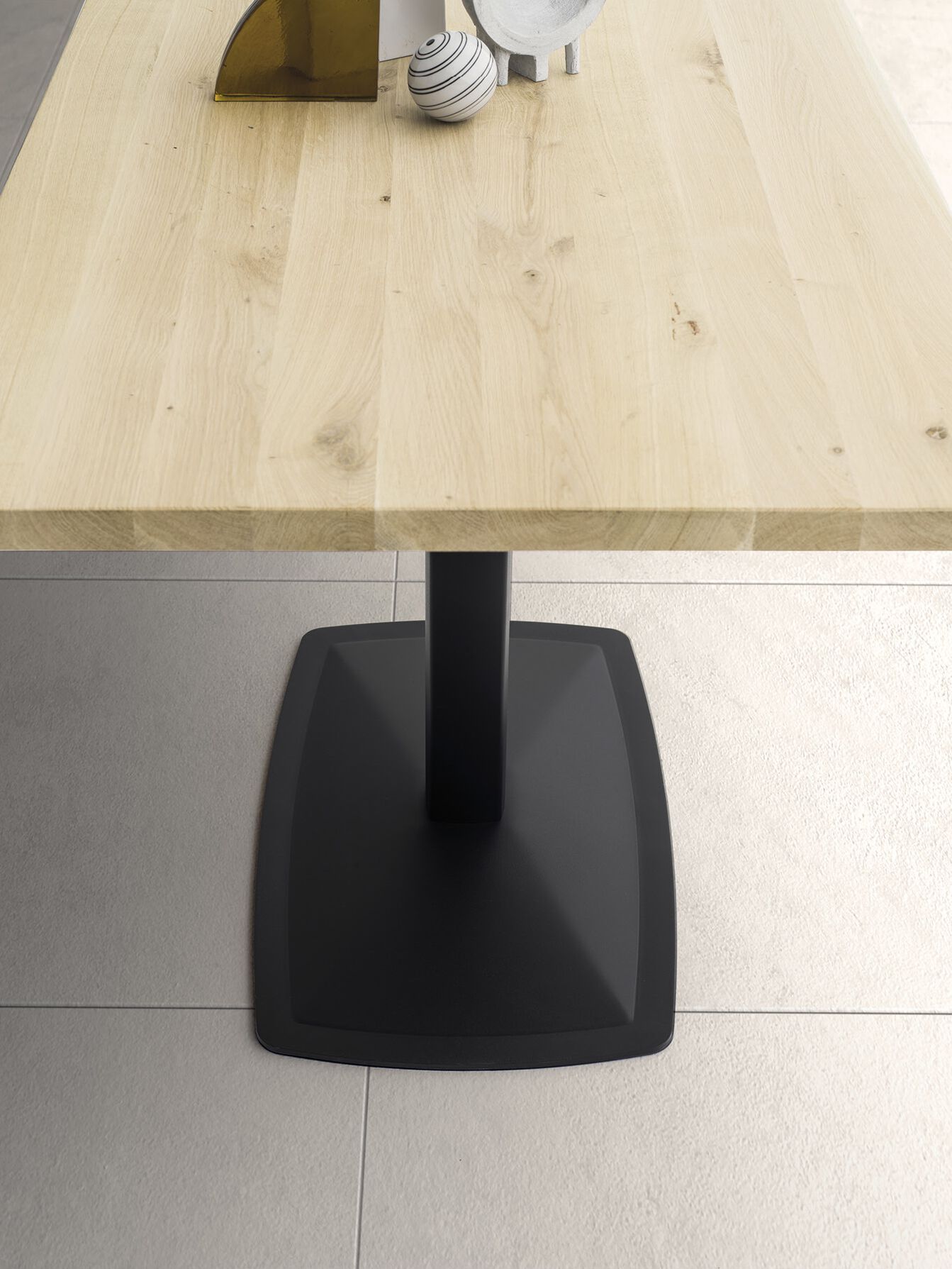 Дубовая квадратная столешница Devina Nais Mini-Free ARCH-00050378 - Вид №2