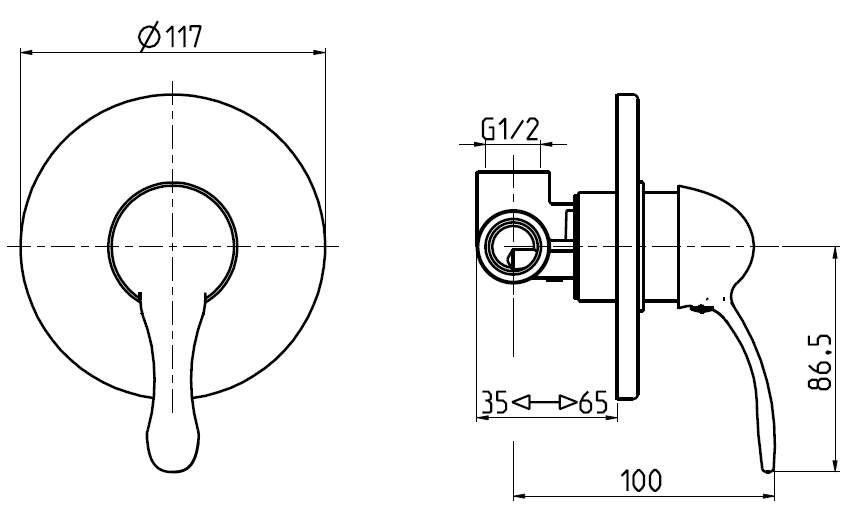 DLZ02712 Смеситель M&Z Delizia Santreyd - Вид №1