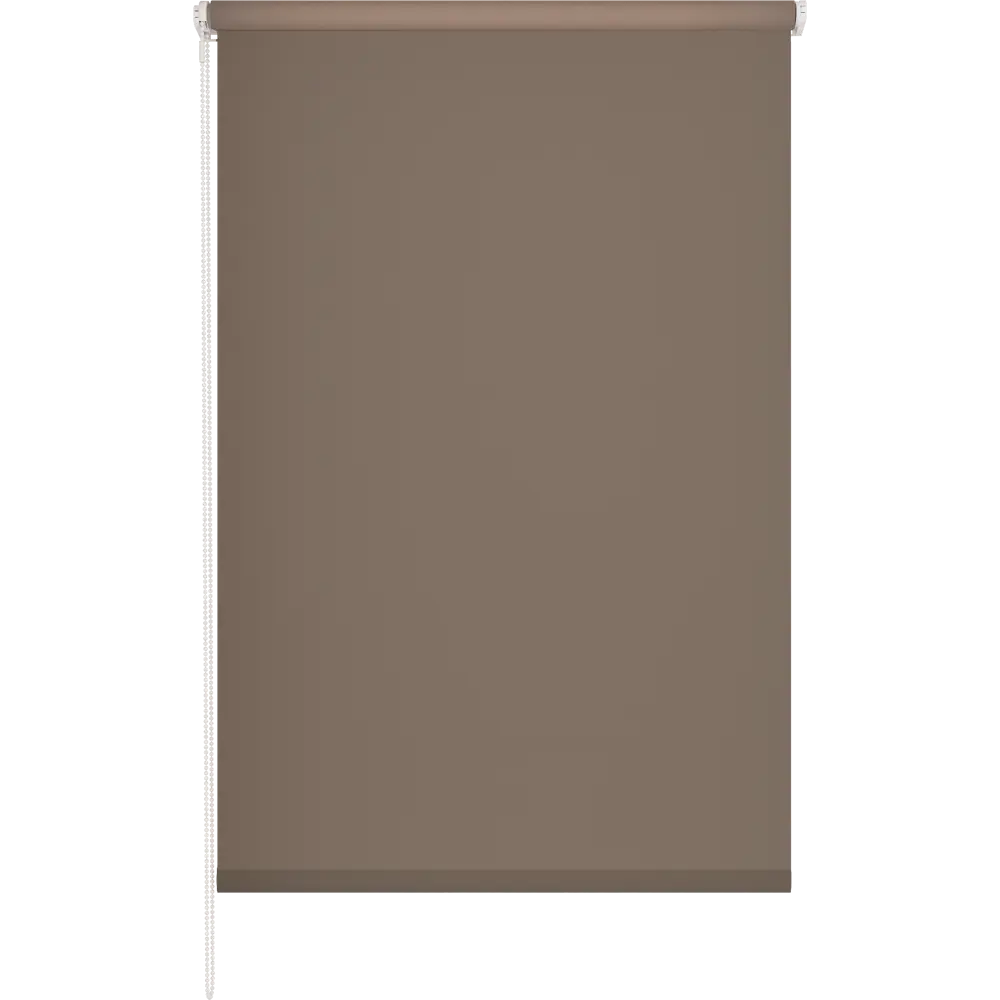 Штора рулонная блэкаут Midnight 70x175 см коричневая GARDEN STLM-2145092