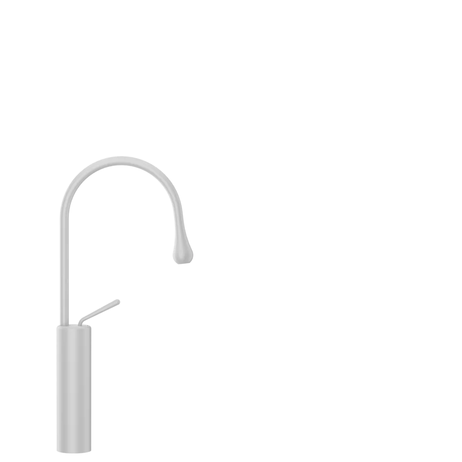 Смеситель для умывальника 33608 279 Gessi Goccia МАТОВО-БЕЛЫЙ 33608279