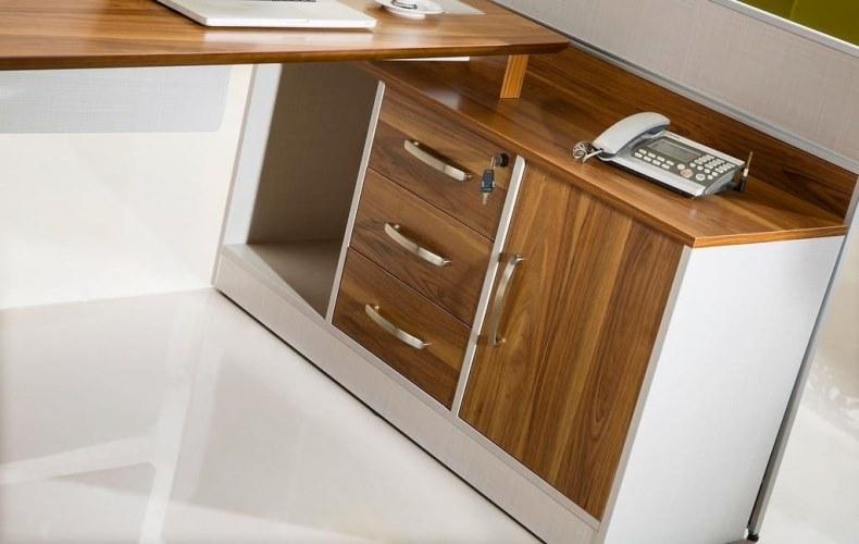 Arrediorg.it® Угловой деревянный стол со встроенной полкой Evolutio sun-id-1431169 - Вид №8