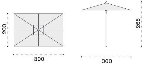 Ethimo Зонт из полиэстера Free sun-id-1437943 - Вид №9