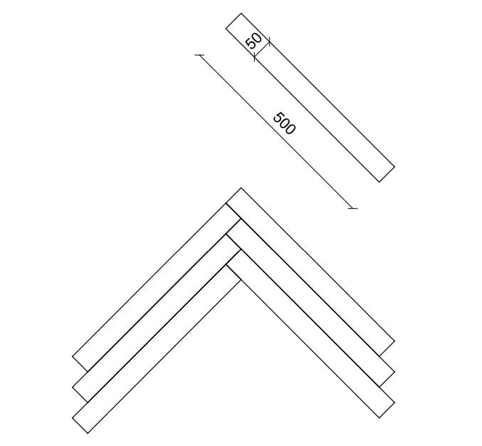 Дубовый паркет Bassano Parquet геометрия-Шипы ARCH-00144563 - Вид №1