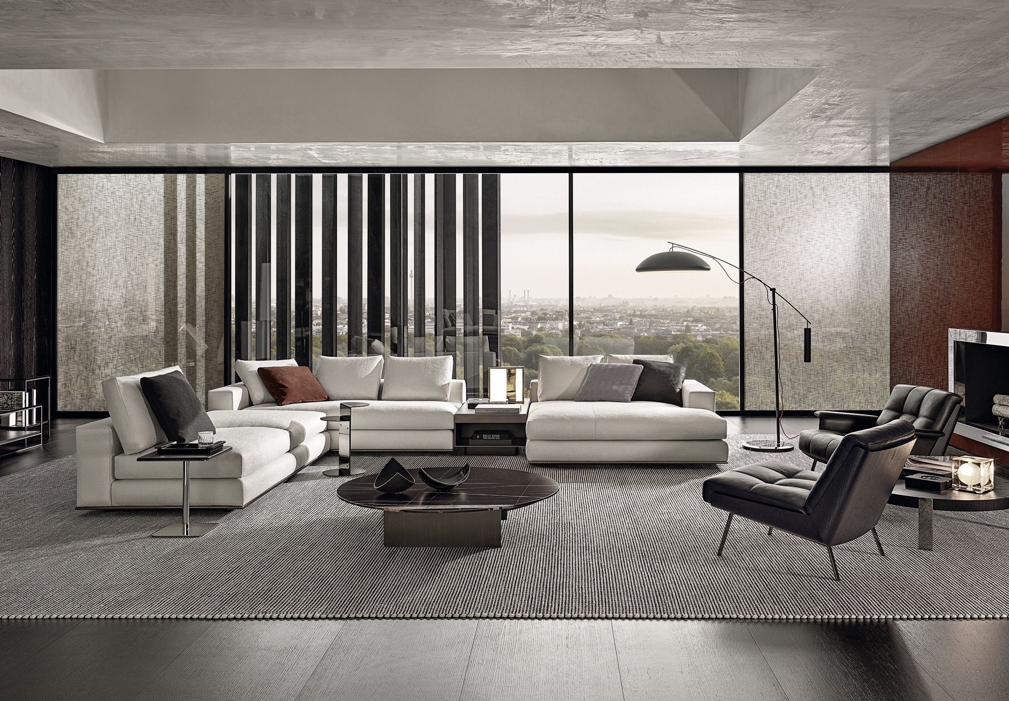 Ткань диван Minotti Гамильтон ARCH-00081571 - Вид №1