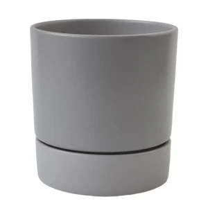 Горшок для цветов Берген Ø15 h15.5 см v1.8 л керамика серый